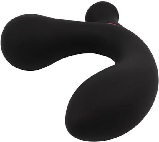 Chisa Novelties P-spot Probe Anal Plug with Wireless Functionality and Vibration Small Black 12.8cm