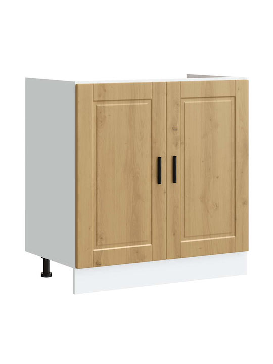 Sink Cabinet Oaks 80x46x81.5pcs