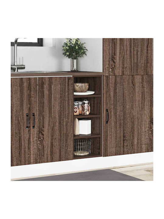 Bodenstehender Schrank Brown Oak 30x44.5x81.5Stück