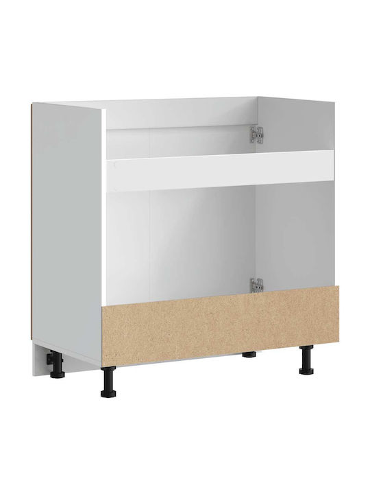 Sink Cabinet Oak Sonoma 80x46x81.5pcs