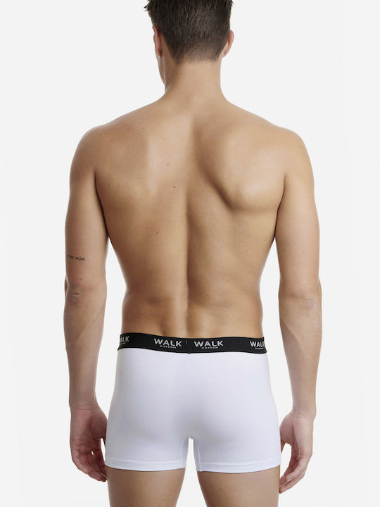 Walk W1761 Men's Boxers White 2Pack W1761-0101