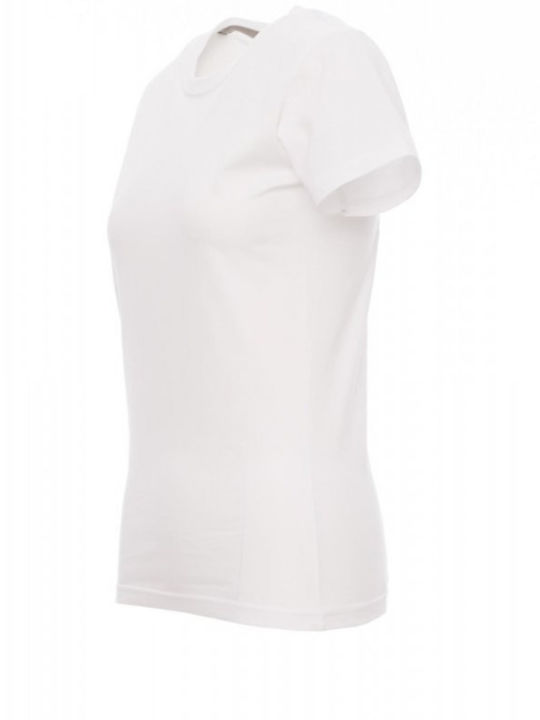 Payper Women's Short Sleeve Promotional T-Shirt White