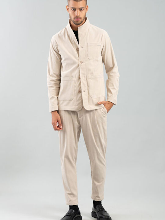 Overshirt Long-sleeved Shirt Azzate Stone