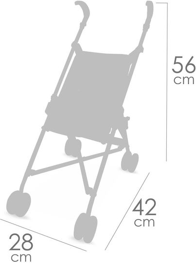 De Cuevas Καρότσι για Κούκλα για 3+ Ετών