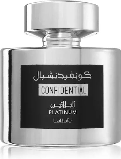 Lattafa Confidentila Platinum Eau de Parfum 100ml