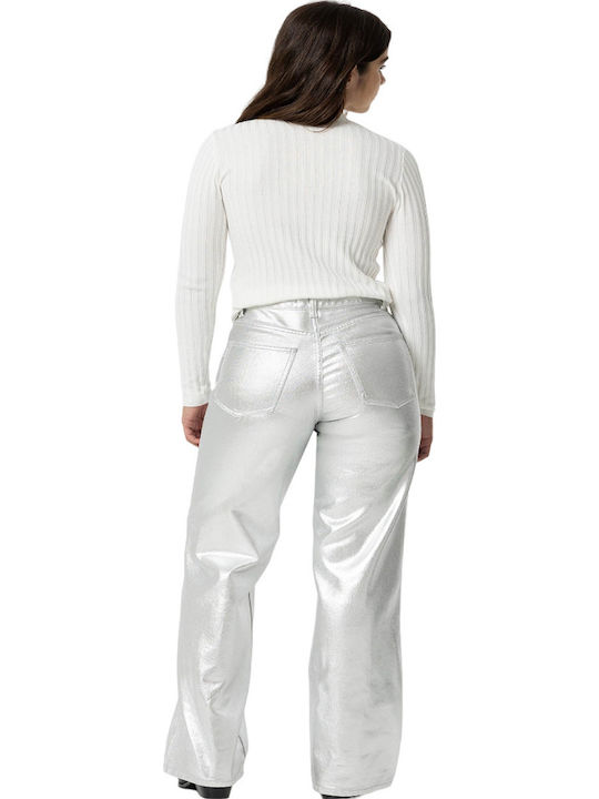 Kids' Denim Pants Silver