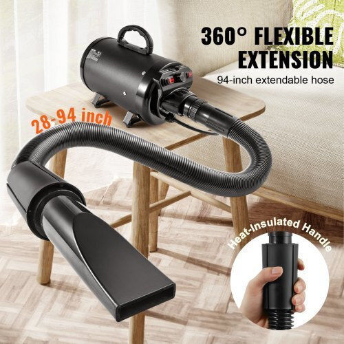 Vevor Dog Dryer 2000W With Adjustable Speed & Temperature