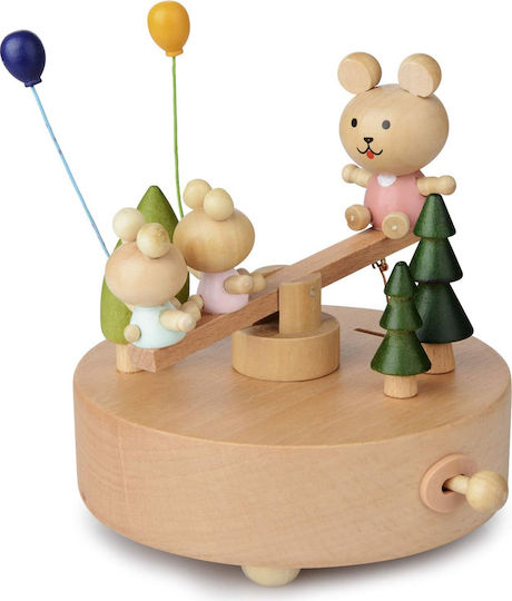 Decorative Home made of Wooden 11x11x10.8cm 1pcs
