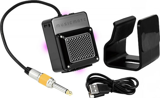 MusicMate Mini Amplifier for Electric Guitar Black