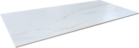 Keratile Syros Fliese Boden / Wand Küche / Bad 120x60cm White