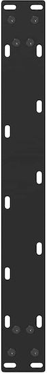 vidaXL Metallic Furniture Leg 2 Pieces Suitable for Table / Coffee Table 50x42x42cm Black