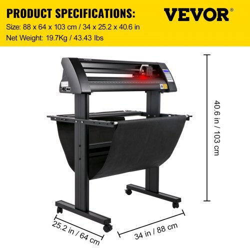 Vevor 720mm Vinyl Cutter Optical Eye Stand Kzjrjbzddzjocbyhov2