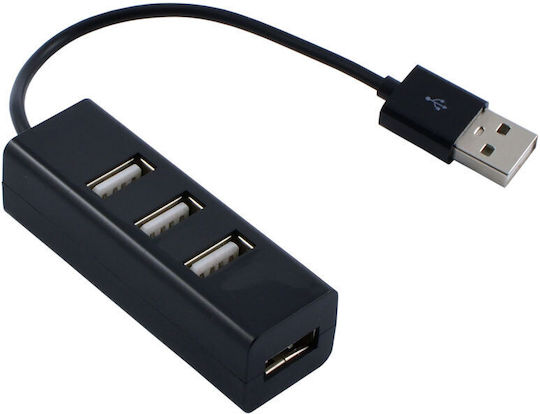 Diva Hub 4 Θυρών USB 2.0 με σύνδεση USB-A