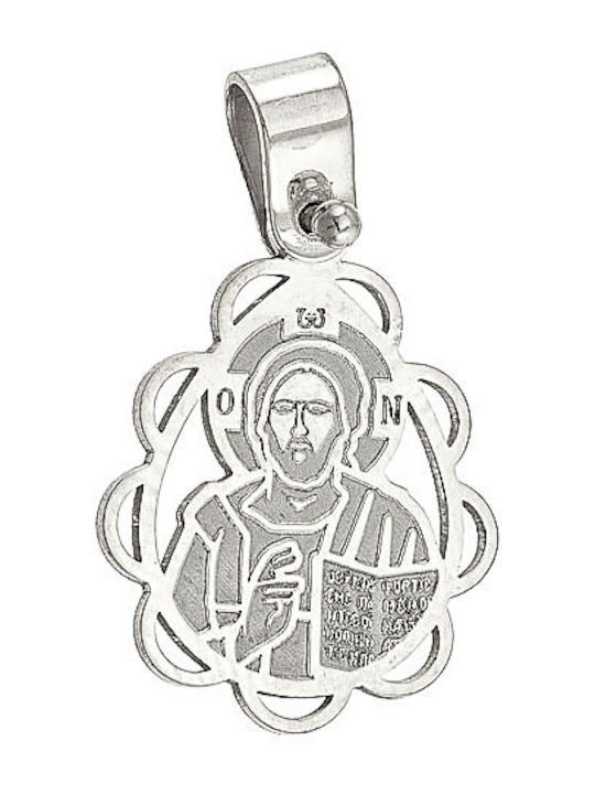 Dio Jewellery Lab Μενταγιόν Κωνσταντινάτο 40cm. Ασήμι