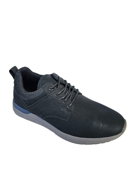 Cockers Men's Synthetic Leather Casual Shoes Black