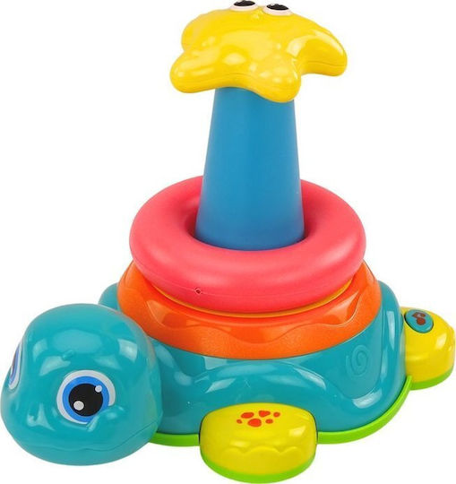 Lean Toys Stacking Toy with Light and Sounds for 6++ Months