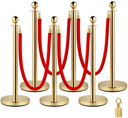 Vevor Safety Barrier Post Red QTGLZJSBXGZ643A9QV0