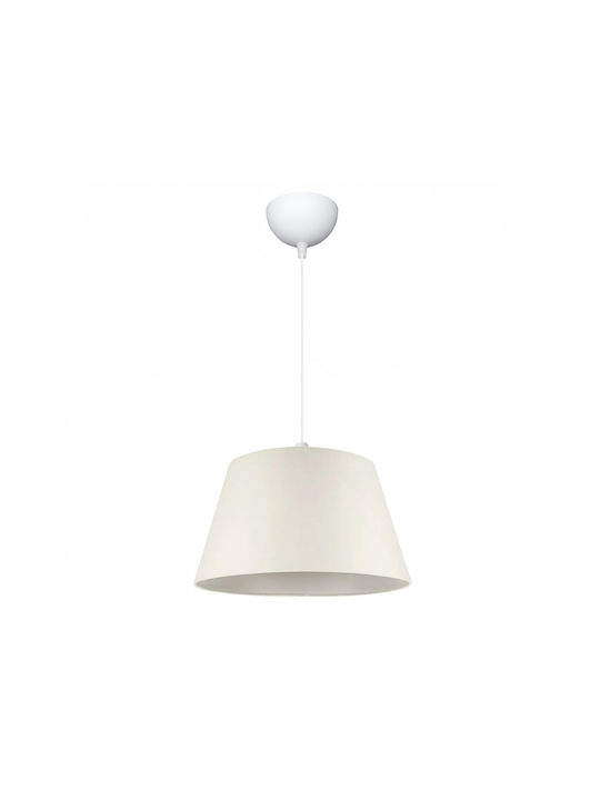 GloboStar Pendant Light White with Socket E27 37x37x70cm