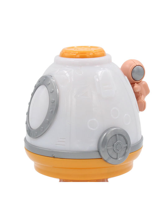 Keskor Lampă portabilă pentru copii Spaceship Portocaliu 19x13x13.5εκ.