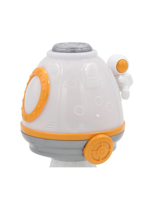 Keskor Kids Portable Lamp Spaceship White 19x13x13.5εκ.