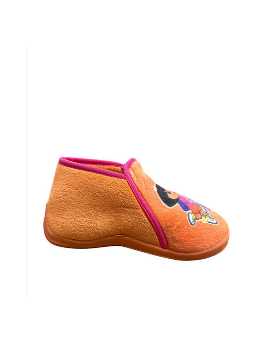 Disney Kids Slippers Boots Orange