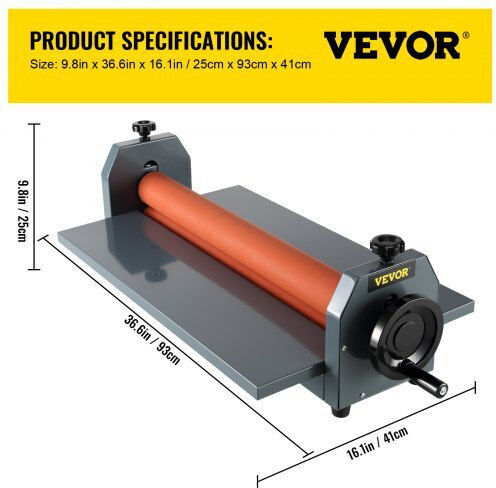Vevor 750mm Χειροκίνητη Κρύα Πλαστικοποιητική Μηχανή 29.5" Lbs750sdlbj000001v0