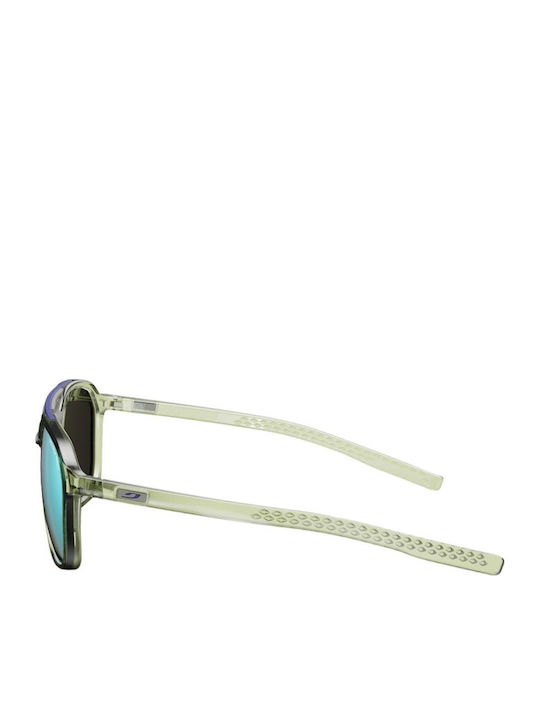 Julbo Unisex Sunglasses with Green Plastic Frame and Green Lens J5879545