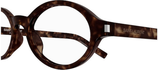 Ysl Acetate Brown Tortoise Frame