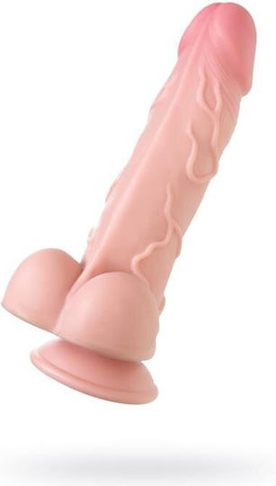 ToyFa Ρεαλιστικό Dildo με Όρχεις και Βεντούζα Flesh