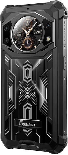 Fossibot F101 Pro Dual SIM (8/256GB) Ανθεκτικό Smartphone Μαύρο