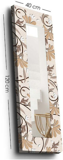Wandspiegel 814mvt1131 40x120cm Multi Wallity MDF