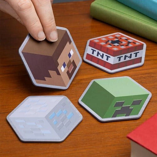 Paladone Round Coaster Metallic 9cm 4pcs