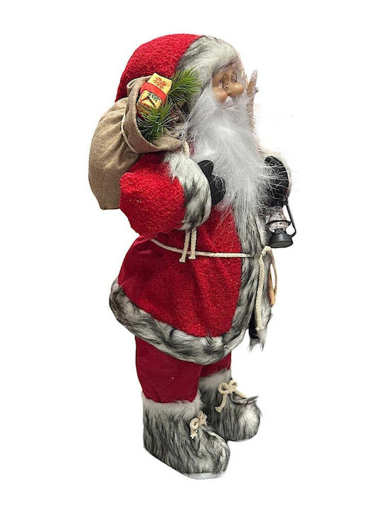 Santa Claus with Moving Red 30cm