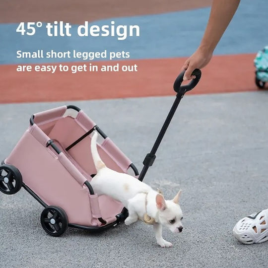 Dog/Cat Carrying Gray Stroller L35xW51xH86cm