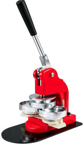 Mașină de fabricat insigne Vevor 58 mm 500 buc & Cutter & Carte Magică Bjskxz58mm5004e24v0