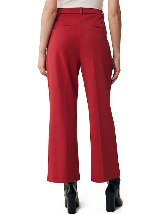 Γυναικείο Υφασμάτινο Παντελόνι Warm Red