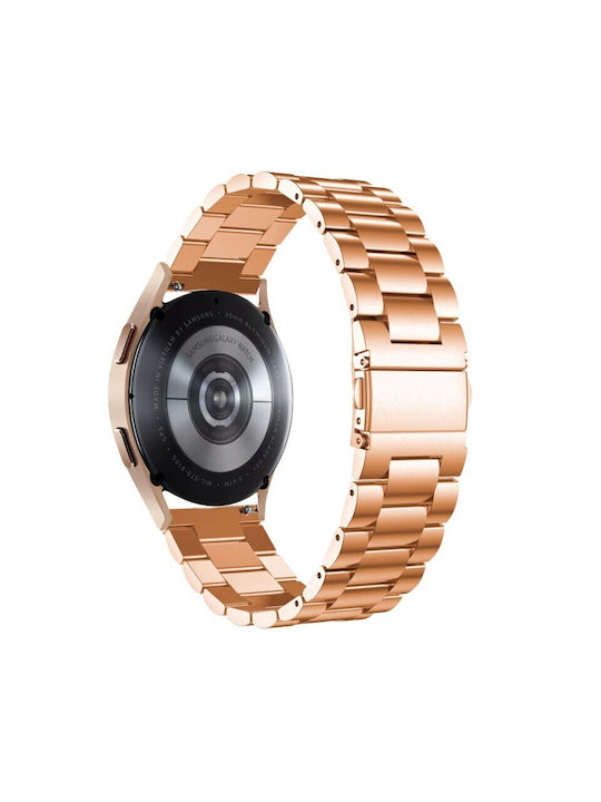 Λουράκι Ανοξείδωτο Ατσάλι Ροζ (Huawei Watch GT4/GT5 41mm / GT5 Pro 42mm)