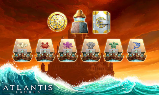 Επιτραπέζιο Παιχνίδι Atlantis Exodus για 1-4 Παίκτες 14+ Ετών (EN) Dlp Games