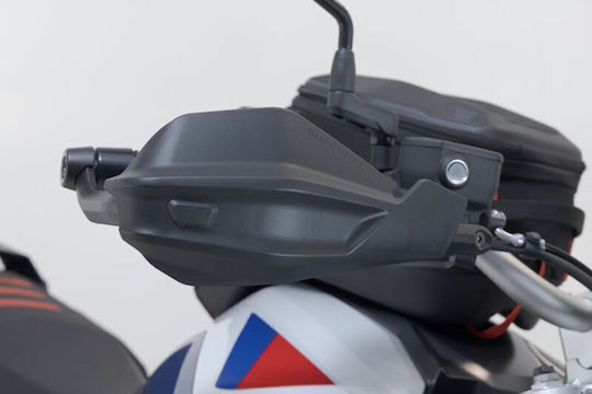 SW-Motech Motorcycle Protective Hand Guards in Black Colour