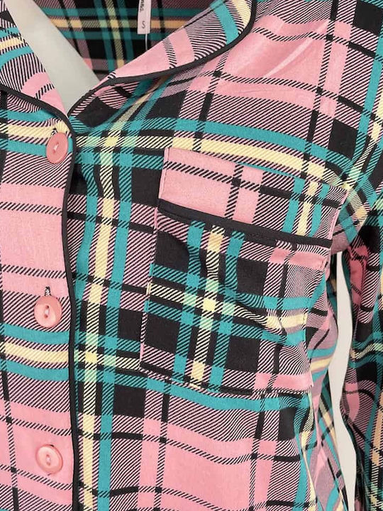Fuanna Winter Women's Pyjama Set Pink