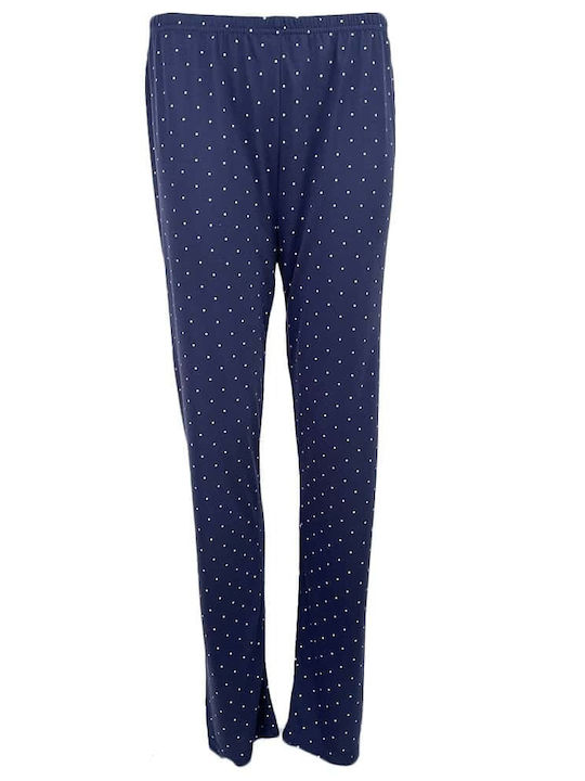 Sorrisino Winter Women's Pyjama Set Dark Blue