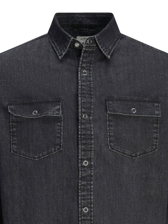 Jack & Jones Denim Cămașă Negru