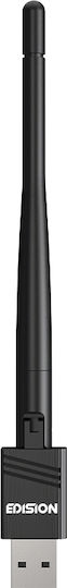 Edision USB Адаптер За Мрежа С Безжична Връзка Wi-Fi 150Mbps
