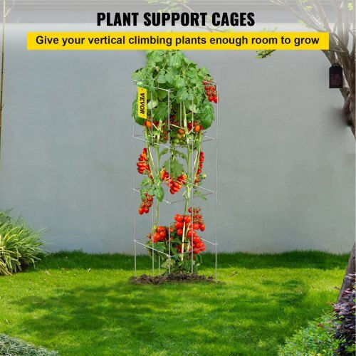 Vevor Tomato Cages 10pcs Steel PVC Coating Plants Vegetables Fxkzdfqzz1246au8wv0