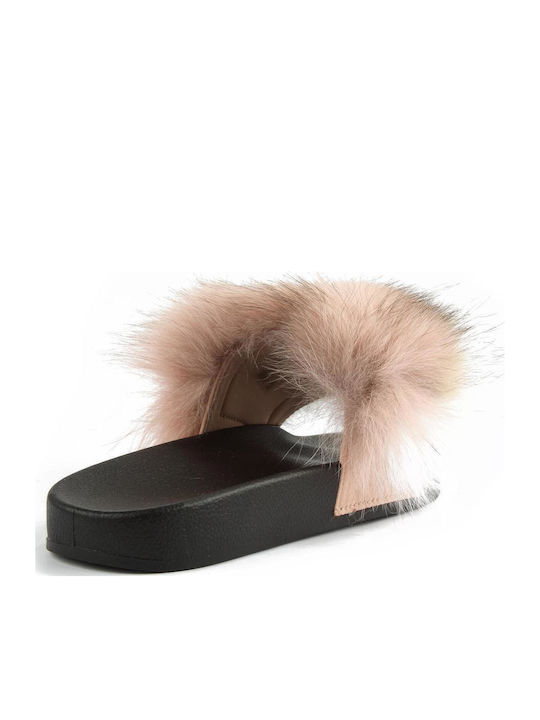 Winter Women's Slippers with Fur