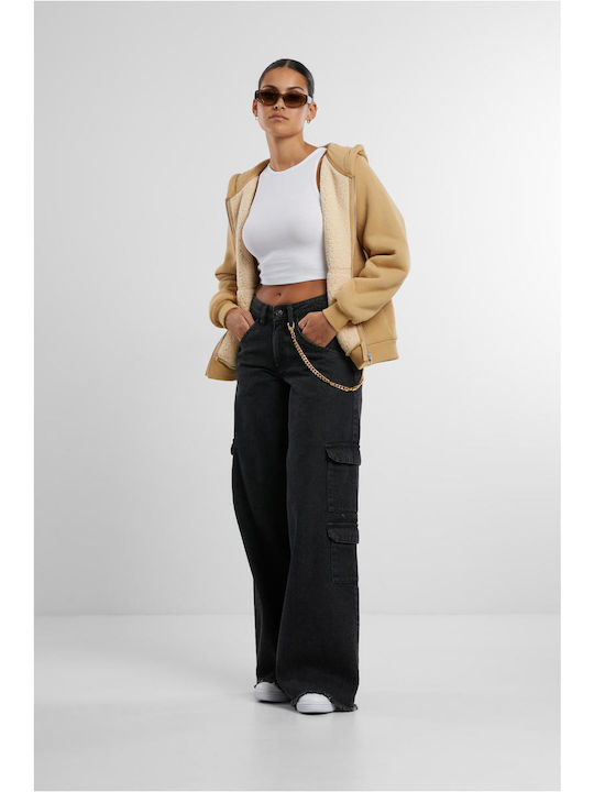 Γυναικεία Ζακέτα Φούτερ Unionbeige