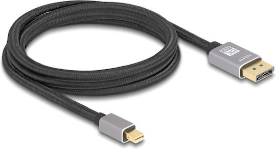 DeLock Cable DisplayPort male - mini DisplayPort male 2m Black (81092)