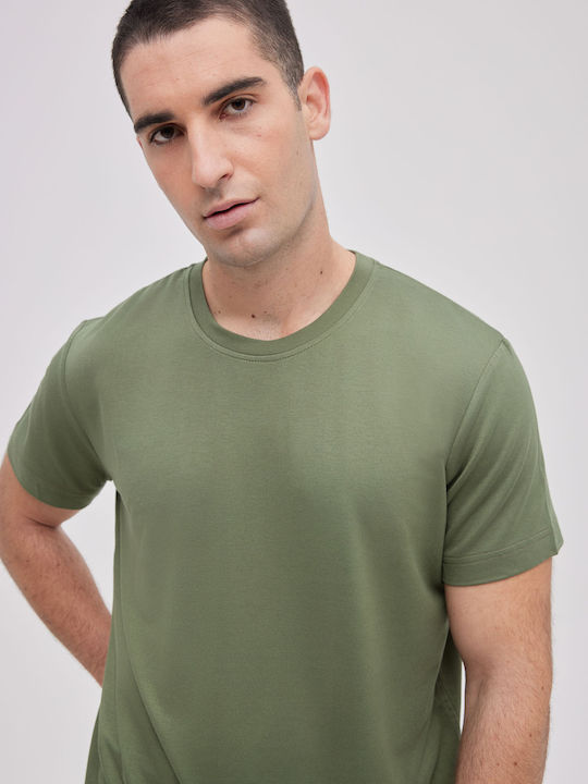 Short Sleeve Blouse Khaki