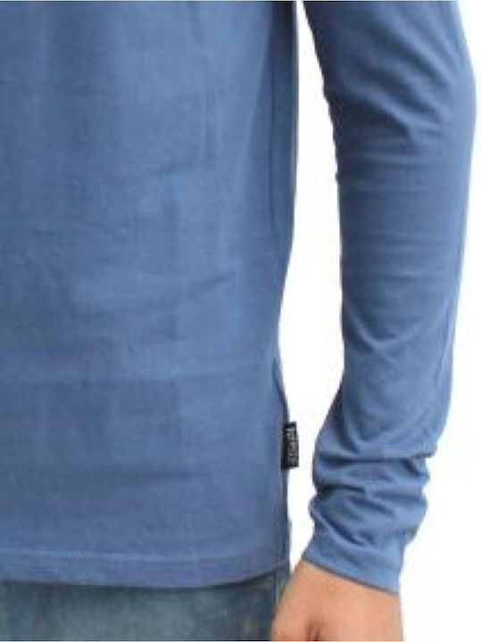 Langarmbluse Light Blue