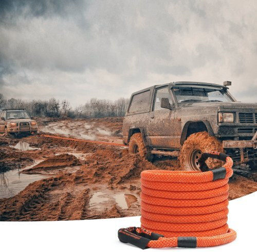 Vevor Car Towing Equipment Orange Colour Tow Rope